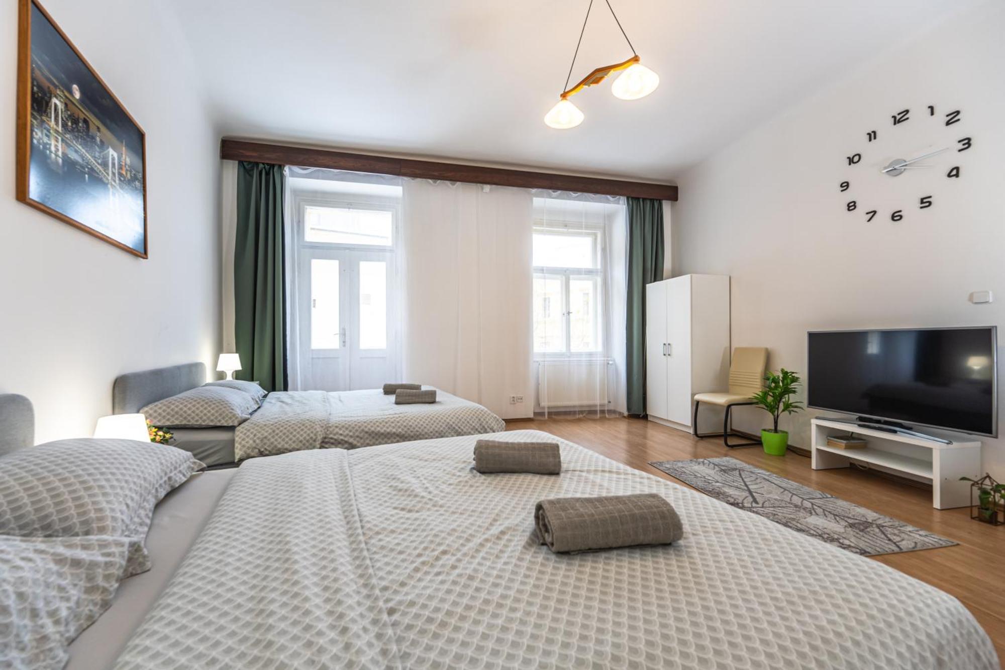 Wenceslas Square 2 Bedroom Apartment Prága Kültér fotó